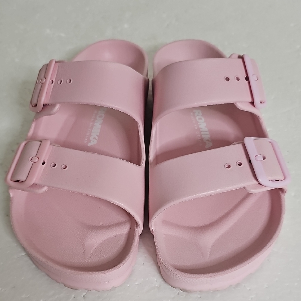 Romika EVA pink Two Strap Slip On Sandals